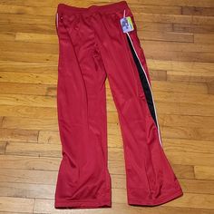 Nwt Red Holloway Joggers Sz Medium. Sporty Red Sweatpants With Elastic Waistband, Red Stretch Sweatpants For Streetwear, Red Stretch Full-length Sweatpants, Red Stretch Full Length Sweatpants, Red Stretch Sweatpants For Jogging, Sporty Red Full-length Sweatpants, Red Athleisure Sweatpants For Sports, Red Stretch Sweatpants Sportswear, Red Stretch Sweatpants