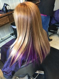 1000+ ideas about Purple Underneath Hair on Pinterest | Purple ... Blonde And Purple Hair, Blonde And Purple, Blonde Underneath Hair, Purple Blonde Hair, Blonde Underneath, Tan Skin Blonde Hair, Color Rubio