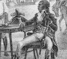 an old black and white drawing of a man sitting at a table in front of other people