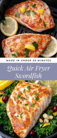 Image for Quick Air Fryer Swordfish