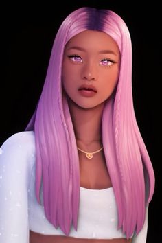 ｡ﾟ･ credit linked (tap on pin or press visit) - I do not own this photo/video!✩.°୭̥ #sims #sims4 #s4cc #mods #ts4cc #ts4 #ts4mod Sims 4 Pink Hair, S4cc Mods, The Sims 4 Skin, Sims 4 Mm, Sims 4 Cc Finds, Ts4 Cc, Cc Finds, Maxis Match, Sims 4 Mods