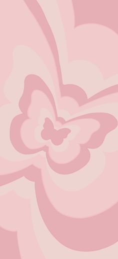 an abstract pink flower is shown in this image