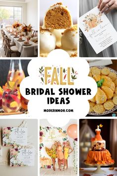 Looking for the best fall bridal shower ideas? From pumpkin-themed decorations to fall-flavored drinks and cozy game prizes, this post has everything you need to throw a stunning shower. Whether the bride loves autumn or is getting married in the fall, these Falling in Love bridal shower ideas will make her bridal shower extra special. Explore our favorite tips for a perfect fall-in-love bridal shower. | Ideas for Bridal Shower Wedding Shower Themes, Game Prizes, Modern Bridal Shower, Wedding Showers