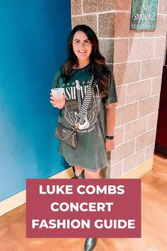 Find the perfect simple yet cute outfit to rock at a Luke Combs concert, blending comfort and aesthetics for an unforgettable night of music.