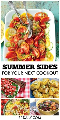 an advertisement for the next cookout with pictures of different types of food on it