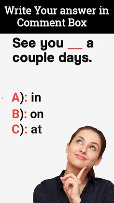 Choose the Correct Answer. English grammar. Preposition quiz