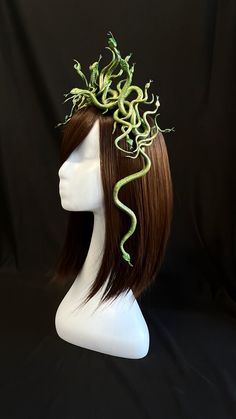 Medusa gorgon crown is ideal for photo shoot or Helloween or party.  Attention  Medusa crown are handmade using quality and a variety of materials: - metal hedaband - rubber snakes - the crown is painted with paint in your chosen color - gold, silver, black, green, red, etc. Item is non-refundable. Before buying, read the rules of the store. Estimated Delivery time: * USA - 9-12 business days * EU - 2-5 business days * UK - 5-8 business days Thank you for visiting my shop! Recommendation Keep aw Medusa Head Piece, Medusa Crown Diy, Snake Crown, Snake Headpiece, Diy Medusa Headpiece, Medusa Costume Outfit, Medusa Wig, Medusa Headpiece, Medusa Costume