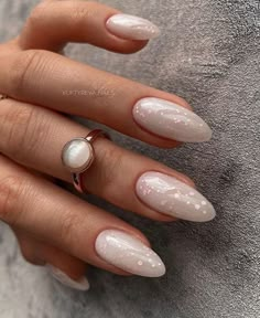 Bride Nails, Classy Nails, Pretty Acrylic Nails, Perfect Nails, Nude Nails