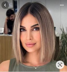 Hair Color Inspiration For Short Hair, Caramel Blonde, Caramel Hair, Girl Haircuts, Short Hair Haircuts, Self Improvement Tips, Cut And Color, Fine Hair