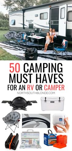 camping must haves for an rv or camper