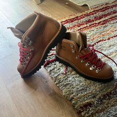 Brand New, Never Used Danner Boots! Stylish And Functional! Danner Boots, Lace Up Boots, Shoe Laces, Lace Up, Women Shoes, Brand New, Boots, Lace, Red