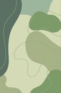 an abstract green and white background with wavy lines