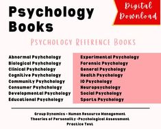 Abnormal Psyhchology Biological Psyhchology Clinical Psyhchology Cognitive Psyhchology Community Psyhchology Consumer Psyhchology Developmental Psychology Educational Psychology Experimental Psychology Forensic Psychology General Psychology Health Psychology IO Psychology Neuropsychology Social Psychology Sports Psychology Group Dynamics Human Resource Management Theories of Personality Psychological Assessment Practice Test Io Psychology, Management Theories, Books Psychology, Psychological Assessment, General Psychology, Theories Of Personality, Experimental Psychology, Learning Psychology, Psychic Development Learning