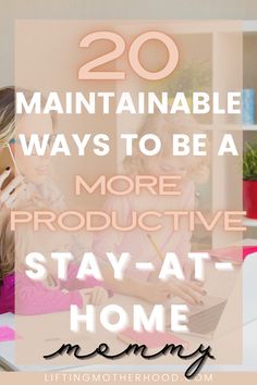 ...house but you are overstimulated being a mom. This is why I have the perfect tips to help increase productivity in your home How To Be A Productive Stay At Home Mom, Stay At Home Mom Quotes, Productive Moms, Mom Routine, Mom Burnout, Motherhood Tips, Mom Schedule, Be More Productive, Mom Stuff