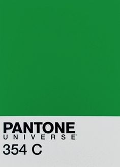 pantone universe green color swat list