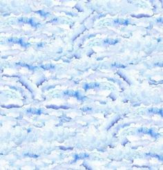 an abstract blue and white background with clouds