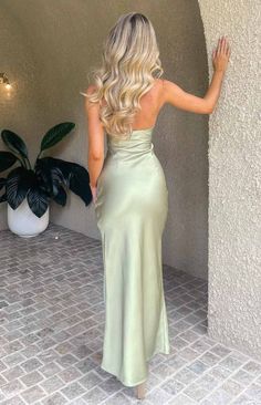 Sage Maxi Dress Make heads turn in this formal dress! This show stopping sage maxi dress is calling your name! Perfect for a ball or any formal event, keep accessories and heels simple to ensure eyes are on the dress. Invisible side zip Lightweight Maxi length Slight stretch Lined Strapless Tie up rushing on bust Flowy fit Floor-length Maxi Dress For Prom Season Date Night, Green Floor-length Bridesmaid Dress, Green Formal Bridesmaid Dress For Prom Season, Green Bridesmaid Dress For Prom, Elegant Green Floor-length Bridesmaid Dress For Evening, Green Floor-length Evening Bridesmaid Dress, Elegant Green Floor-length Evening Bridesmaid Dress, Dressy Green Prom Dress, Green Dressy Prom Dress