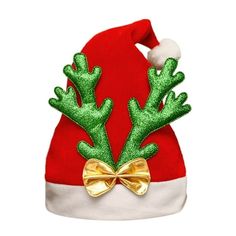 1PC Christmas Deer Soft Santa Hat Xmas Hat Christmas Hats Santa Cap For Christmas Party Christmas Cartoon Animal Printed Hat Supplies Velvet Soft Thickening For Adult Features: Soft Comfortable: the santa hat made of Non-woven fabric, red velvet fabric and double comfortable liner make adult santa hats soft Wonderful Christmas Gifts: christmas hats hat is perfect for adults and elder. Perfect decoration prop headwear for christmas,halloween,xmas cosplay,party, birthday, new year,stage performanc Christmas Party Hats, Holiday Photo Booth, Santa Cap, Classic Christmas Decorations, Christmas Props, Holiday Hats, Cute Beanies, Santa Claus Hat, Glitter Decor