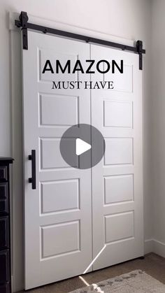 an open door with the words amazon must have on it