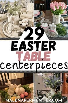 easter table centerpieces Diy Easter Centerpieces, Easter Centerpieces Diy, Easter Table Centerpieces, Easter Crafts For Adults, Table Centerpiece Decorations, Spring Floral Arrangements, Easter Table Settings, Spring Centerpiece, Easter Tablescapes