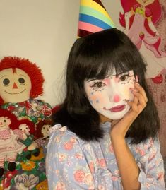 Clown Girl Makeup, Clown Cosplay, Clown Girl, Tiktok Makeup, Clowning Around, Makeup Tut