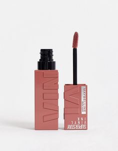 Maybelline Super Stay Vinyl Ink Cheeky, Maybelline Vinyl Ink Cheeky, Maybelline Cheeky, Maybelline Lipstick Shades, Maybelline Superstay Lipstick, Maybelline Products, Lipstick Maybelline