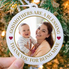 a christmas ornament that says,'i love you for being mine '