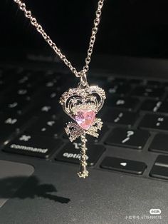 Pink Jewellery Aesthetic, Julery Jewellery, Cute Jewelry Aesthetic, Pink Jewelry Aesthetic, Kalung Aesthetic, Fairytale Jewelry, Good Makeup, Makeup Skills, Ethereal Jewelry