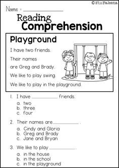 the reading worksheet for children to learn how to read and write their words