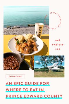 an epic guide for where to eat in prince edward county, new jersey by the sea