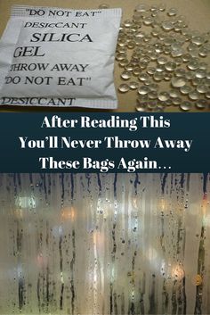 After Reading This Youll Never Throw Away These Bags Again… Read more at: http://www.alltraditionalherbs.com/after-reading-this-youll-never-throw-away-these-bags-again/ Health Planner, Silica Gel, Natural Treatments, Stay Healthy, Household Hacks, Herbal Remedies, Things To Know, Diy Beauty, How To Stay Healthy