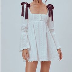 Looking To Purchase This From Someone Who Is Selling! Cute White Mini Dress For Date Night, Accordian Skirt, Simple Satin Wedding Dress, Pink Babydoll Dress, Honeymoon Wear, Shiny Skirts, Thanksgiving Dress, Micro Mini Skirt, I Am Gia