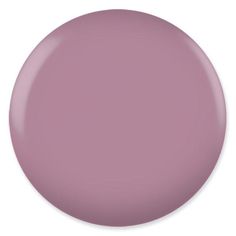 a round, pale pink paint color with a slight purple tint in the center