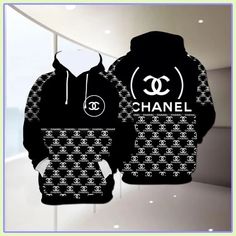 Click link to buy it: . ✔ Fast shipping. ✔ Limited design. Product Information: Chanel black unisex hoodie for men women luxury brand clothing clothes outfit Hoodie 3DA premium polyester that is ultra-soft and incredibly comfortable.Fabric is durable and resistant to wrinkles, shrinking, and mildew.Features ensure long-lasting Trik Fotografi, Brand Clothing, Hoodie Outfit, Chanel Black, Print Hoodie