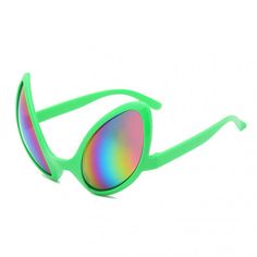 Department Name : ADULT Gender : WOMEN Frame Material : plastic Lenses Optical Attribute : MIRROR,Anti-reflective,UV400 Brand Name : RPXBGUCKARHG Item Type : EYEWEAR Eyewear Type : Sunglasses Style : CAT EYE Lens Width : - Lens Height : - Lenses Material : : Acrylic material : plastic Size : 137x84x136mm Support : Dropshipping/Wholesale Type 1 : Classic Sunglasses Type 2 : Riding Eyewear Type 3 : Driving Shades Type 4 : Womens Sunglasses Funny Alien Glasses Adults Kid Holiday Party Sunglasses Halloween Rainbow Lenses ET Sun Glasses Shades Fashion Eyewear Очки Description: Product Type: Glasses material: plasti size: one size Specifications: The look is funny and add interest. 1. Environmentally friendly, safe, non-toxic and tasteless, not hurting the skin, made of environmentally friendly Aliens Costume, Alien Glasses, Hiking Sunglasses, Costume Glasses, Hip Hop Sunglasses, Glasses Funny, Funny Sunglasses, Novelty Sunglasses, Funny Alien