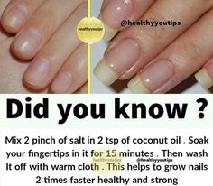 How To Keep Natural Nails Healthy, Gel Mani On Natural Nails, Best Nail Growth Products, Growing Nails Tips, Strong Nails How To Get, Natural Nail Growth