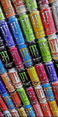 Minster energy wall with glitters Monster Can Collection Aesthetic, Monster Energy Background, Monster The Drink, Monster Energy Aesthetic Wallpaper, Monsters Energy Drink, Monster Can Collection, Monster Energy Drink Aesthetic, Monster Energy Wallpapers