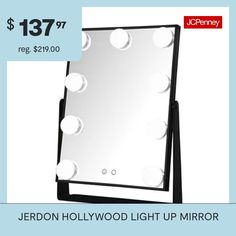 the hollywood light up mirror is $ 138 99