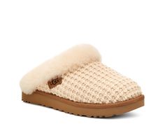 UGG Cluggette Slipper - Free Shipping | DSW Ugg Cluggette Slippers, Ugg Cluggette, Cute Uggs, Cute Slippers, Uggs Outfit, Ugg Slippers, Knitted Slippers, Trending Sneakers, Leather Clogs