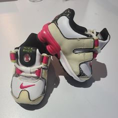 Brand New Baby Nike Shox Size 2c. Never Worn And So Adorable. Nike Shox Nz, Baby Nike, Nike Shox, Nike Pink, Kids Nike, Baby Size, So Adorable, Shoes Nike, New Baby