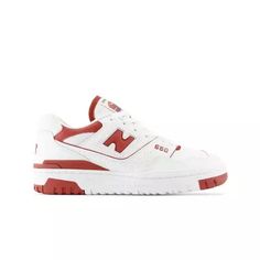 New Balance 550 "White/Brick Red" Women's Shoe - Hibbett | City Gear Red 550 New Balance Outfit, Retro White Basketball Shoes For Streetwear, White New Balance Basketball Shoes For Streetwear, Retro White Basketball Shoes With Boost Midsole, Throwback White High-top Basketball Sneakers, White Throwback High-top Basketball Sneakers, Collegiate White Basketball Shoes With Boost Midsole, White Retro High-top Basketball Sneakers, Red New Balance Shoes