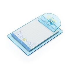 a notepad with an elephant design on the front and bottom, sitting on top of a