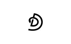 the letter d is made up of black letters