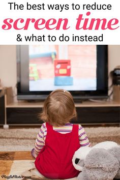 Reduce Screen Time, Toddler Twins, Screen Time For Kids, Limiting Screen Time, Time For Kids, Co Sleeping, Toddler Discipline, Screen Free Activities, Parenting Techniques