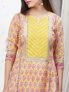 Block Print Designs, Printed Kurti Designs, Indian Kurti Designs