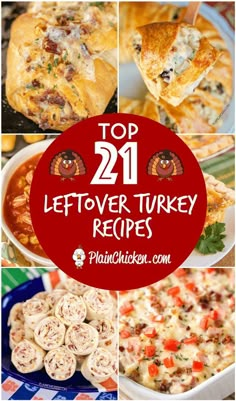 the top 21 leftover turkey recipes