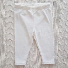 Soft White Leggings For Baby Size 3-6 Month 57% Cotton 38% Polyester 5% Spandex Never Worn White Leggings, Month Colors, My Baby Girl, Baby Size, Girl Stuff, Soft White, Kids Bottoms, 6 Months