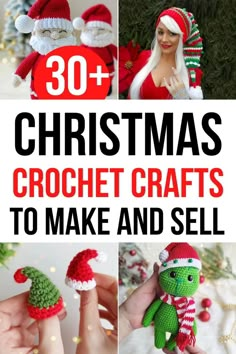 christmas crochet crafts to make and sell