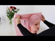 لفات حجابYouTube Wedding Hijab Styles, Bridal Hijab Styles, Turban Hijab, Bridal Hijab, Hijab Wedding Dresses, Pashmina Hijab Tutorial, Hijab Style Tutorial