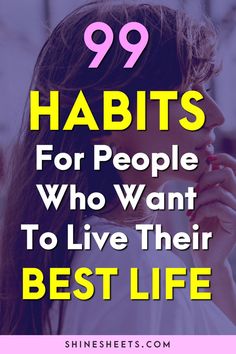 Build healthy habits and dump the bad ones! This huge list of habits to try will help you to improve your life, become motivated, get healthier and stay productive ♡ #habits #goals #healthyhabits #motivation #mindset #improvement Self help, personal development, self, personal growth, self improvement, motivation, self development, habit tracker, habits of successful people, healthy life tips #habits #personaldevelopment #mindset #motivation #selfcare #selflove habit ideas, habits list Self Improvement Motivation, Healthy Life Tips, Habit Ideas, Habits For A Better Life, List Of Habits, Life Habits, Habits Of Successful People, Grooming Tips